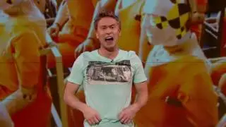 Russell Howard s Good News Guys proposes by car crash wedding crashers