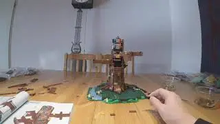 Speedbuild Lego, Legoproject 16, Lego Treehouse, alles in één video 21318