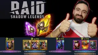 10x da TAŞ AÇTIM | RAID: Shadow Legends Türkçe