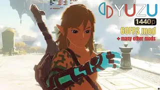 The Legend of Zelda - TOTK Yuzu 60FPS + Other Mods -  - RTX 3060 Ti + Ryzen 5 3600