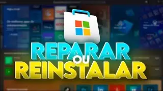 Como REINSTALAR a loja do Windows - Microsoft Store