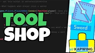 How To Make A Tool Shop Gui In ROBLOX Studio😱