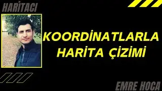 Koordinatlarla harita çizimi