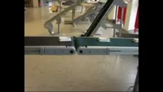Übergabe von Abdeckkappen über 2 x 60 mm Umlenkungen