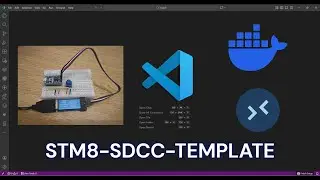 STM8 Project Template - Program STM8 On VS Code. Part 1 