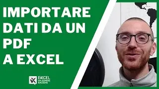Import data from a PDF into Excel by changing the decimal separator with Power Query