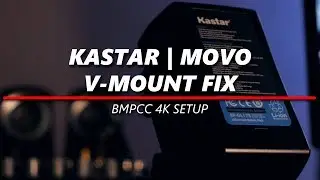 BMPCC 4k Setup | Kastar V-Mount & Movo RBS1 Battery Plate Fix