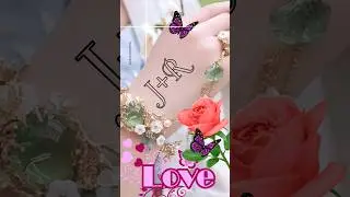 J and R Latter Love Status💞💞#art #nameart #trending #love #newsong #new #lovesongs #name #viralvideo
