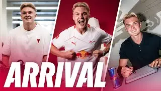 Welcome, Conrad Harder! | Deadline Day Arrival at RB Leipzig | Behind the Scenes