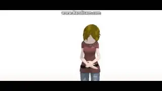 Моя первая анимация в ммд :3