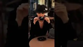 Элегантная и Стильная Леди🖤Elegant & Stylish Lady☕️🖤