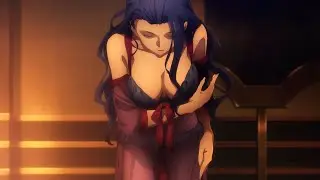 Lipia Zancale - Sexy Lingerie Scene - Sword Art Online: Alicization - War of Underworld [Anime]