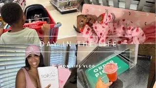 New Mom Of 2 Postpartum | DITL Part 2 | Target Mini Haul