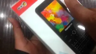 Karbonn T9 touch & type unboxing..