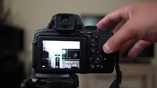 Nikon Coolpix P900 How to turn off the screen while we are recording a video
