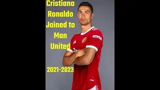 Ronaldo arrived in Manchester & Joined to manchester united