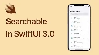 Create Unified Search Experience Using SwiftUI 3.0