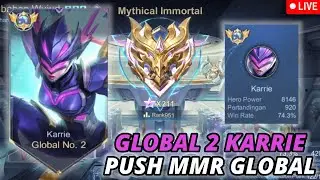 PUSH RANK MEMPEREBUTKAN GLOBAL 1 KARRIE !!!