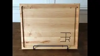 ECR Custom Cutting Board with laser engraving