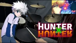 Hunter x Hunter (2011) ED 2 -【HUNTING FOR YOUR DREAM】by GALNERYUS - Drum Cover