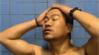 #3 Taking a shower at the gas station