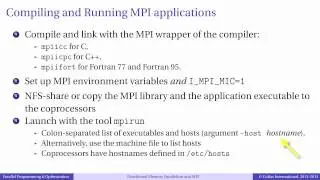 Episode 4.9 - Distributed-memory Parallelism and MPI