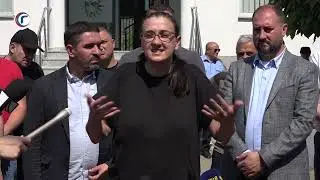 PROTEST U GRACANICI NAKON HAPSENJA DRAGISE MILENKOVICA 21 06 2023