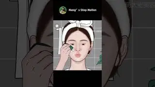 ASMR Skincare Animation | Satisfying Squeeze Blackheads! | Meng's Stop Motion
