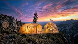 GIANT LUXURY Two-Tent Camp in the Appalachian Mountains 🇺🇸
