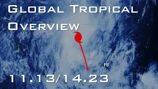 Cyclone Mal Intensifying On Approach to Fiji