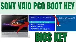How to Enter Boot Options on Sony Vaio Laptops 