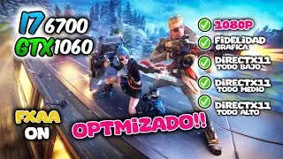 i7 6700 -  Gtx1060 6GB ✅(OPTIMIZADO)✅ Fortnite Capitulo 5