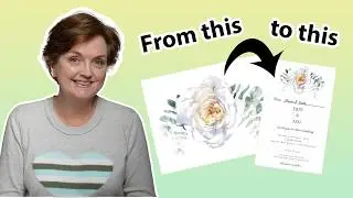 Painting a Rose for My Daughter’s Wedding Invitations | Watercolour Tutorial