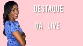 Destaque de NOEMIA BATISTA está ao vivo!: 37:11 - 42:10
