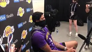 Anthony Davis Acknowledges Damian Lillard saying: "he's balling right now he's a tough opponent"