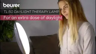 Daylight therapy lamp for extra light during the colder months of the year | Beurer TL 50