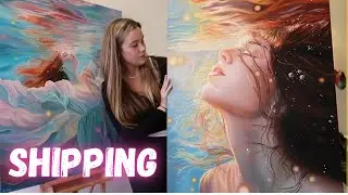 How I Ship Large Canvases!