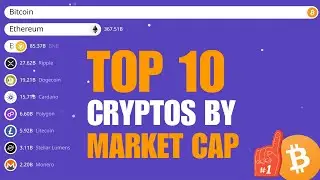 Top 10 Cryptocurrencies By Market Capitalization Over Time Visualized