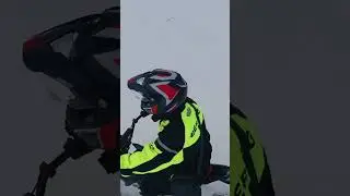 Snowbike in action! #сноубайк #самоделка