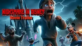 Nightmare in Disney  AI Horror Film Trailer Starring yours truly 