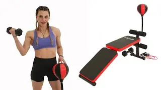 Kochler Katlanabilir Fitness Ağırlık Sehpası - Mekik Aleti -Tüm Vücut Egzersiz Aleti Gym Bench