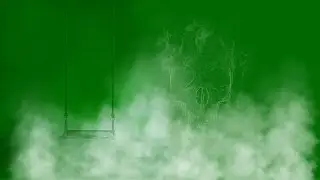 Green Screen Horror scary effects 4K no copyright smoke