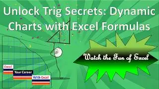 Unlock Trig Secrets: With  Dynamic Charts and Excel Formulas