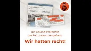 RKI Protokolle: Wir vergessen Nicht. Nicht Geimpfte sind Mörder, keine Menschen und töten Menschen!