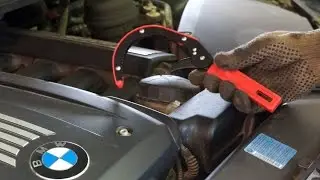 BMW N52/N54/N55 oil change procedure
