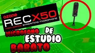 REVIEW OZONE RECX50 - EL MEJOR MICRO DE CONDENSADOR MAS BARATO PARA STREAMINGS