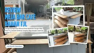 REVIEW MEJA BAR CAFE BAHAN FJL