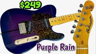 Chill Cats Copy Of Princes Purple Rain Guitar Is Now Only $200! It Just Misses Being An Exact Copy!!