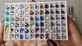 13.Распаковка посылки из магазина Green Bird. Кристаллы Swarovski и Японский бисер!