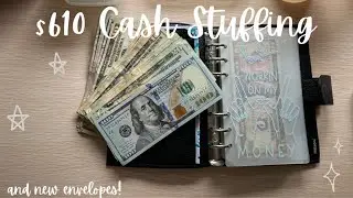 Cash Stuffing $610 | 31-Year Old Budgeter in CA | #cashstuffing #cashbudgeting